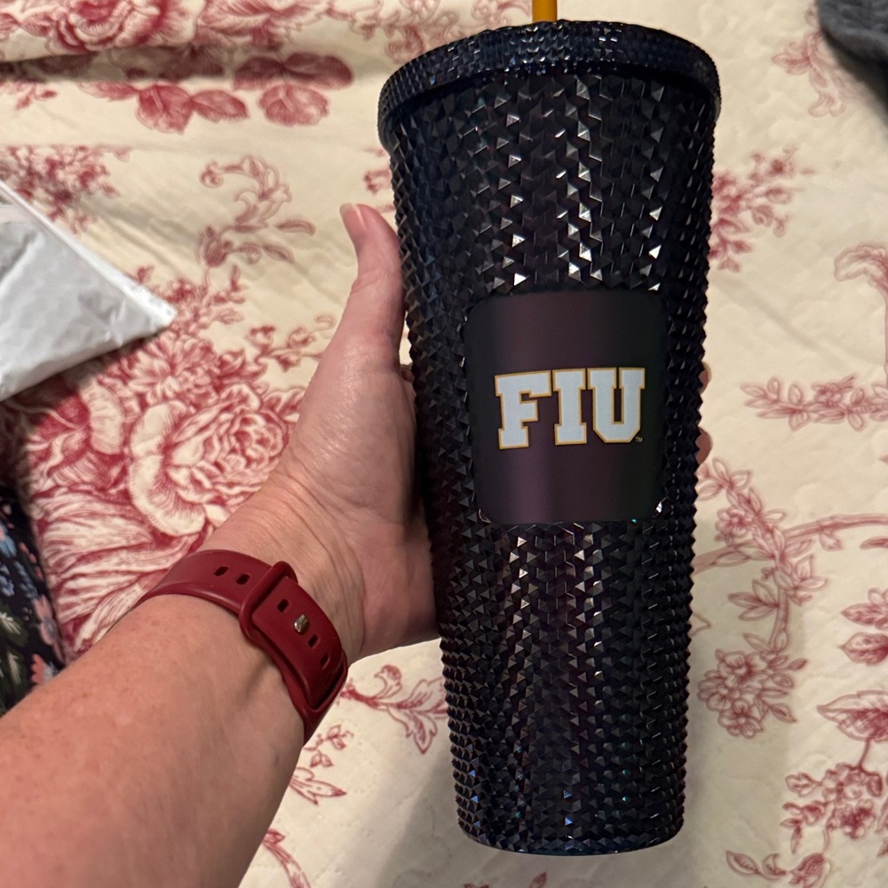 Starbucks Black Studded FIU Tumbler